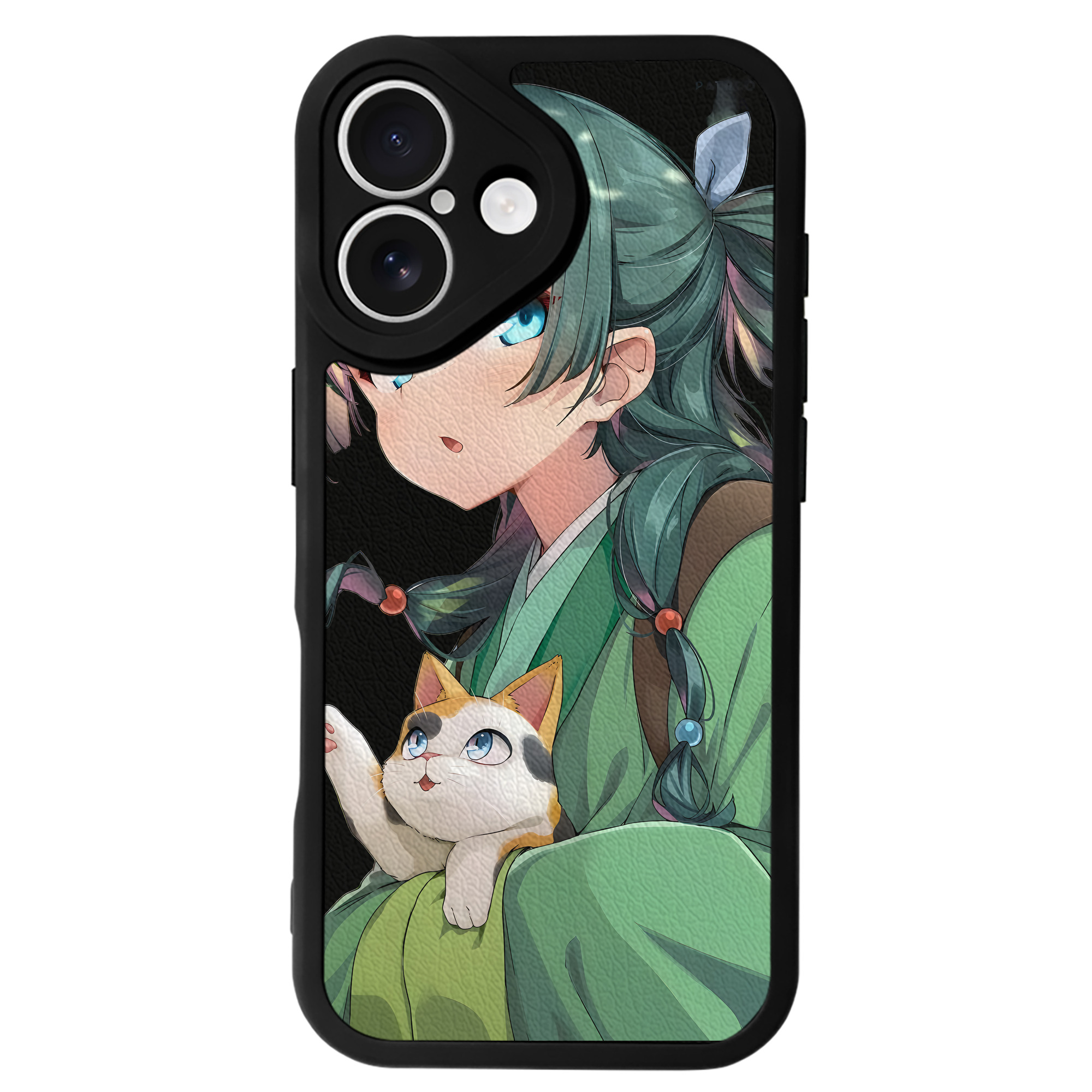（画像用） 薬屋のひとりごと The Apothecary Diaries 【iPhone 16シリーズ対応】シリコンスマホケース（レザー調） 材質：シリコン